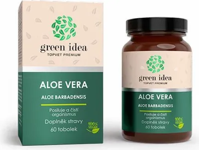 Obrázek produktu pro Green idea Aloe Vera bylinný extrakt kapsle 60 kapslí