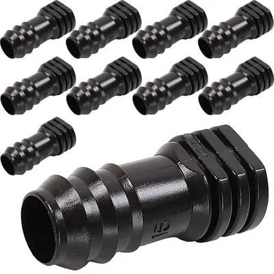 Produktbild von Endstopfen für Wasserleitung Tropflschlauch 16mm Bewässerung Blindstecker x10