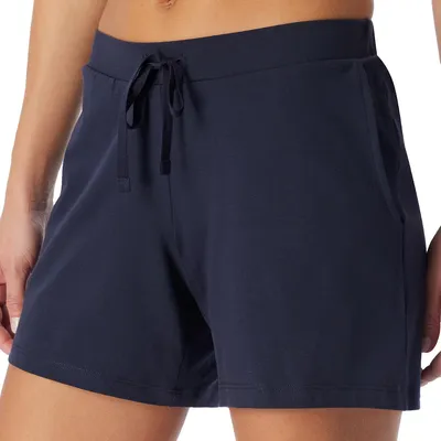 Produktbild von Schiesser Mix & Relax Schlafanzug Hose Weiche Single Jersey Qualität, Glatter Bund mit Bindeband, Seitliche Taschen für Komfort