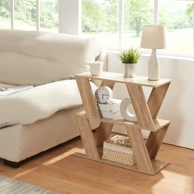 Obrázok produktu pre Bočný stolík 'Nome' 60x22x57cm dubový vzhľad