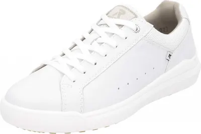 Produktbild von Rieker Damen Schnürschuh Leder lose Einlage schlicht bequem leichte Sohle W1100, Größe:38 EU, Farbe:Weiß