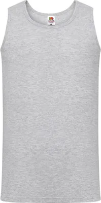 Produktbild von Fruit of the Loom - "Valueweight Athletic" Ärmelloses Oberteil für Herren/Damen Uni LT1862 (M) (Grau meliert)