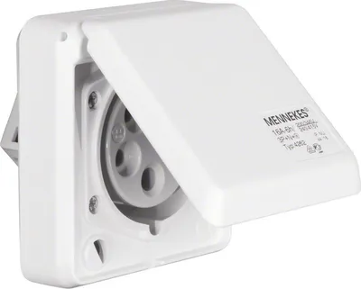 Produktbild von Berker 578501 - 5P - Weiß - IP44 - 16 A - 50/60 Hz - 5 Stück(e)