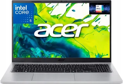 Zdjęcie produktu dla Laptop Acer Aspire Go 15 15.6''  FHD IPS Intel Core 5 120U RAM 16GB SSD 512GB NoOS Pure Silver NX.JSVEX.007