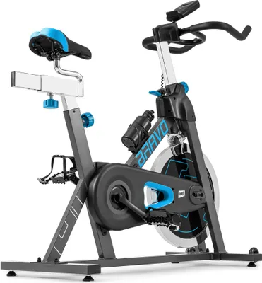 Produktbild von Hop-sport Cyklotrenažér | Indoor cyklotrenažér | Fitness kolo Bravo 18-kg zátěž