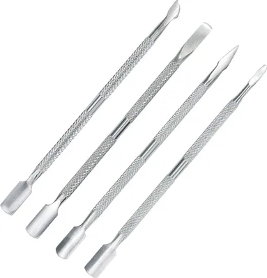 Produktbild von Nagelhautschieber Nagelreiniger Spatelschieber 2 Seiten Nagelhautreiniger Edelstahl