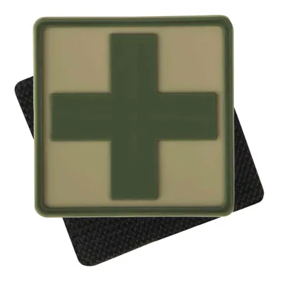Produktbild von Helikon-Tex Medic Cross Patch – PVC – in mehreren Varianten erhältlich, Farbe:Khaki