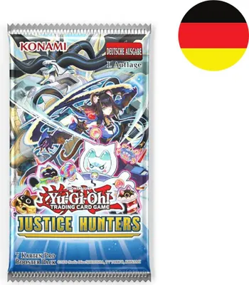 Produktbild von Yu-Gi-Oh! Justice Hunters Booster Deutsch