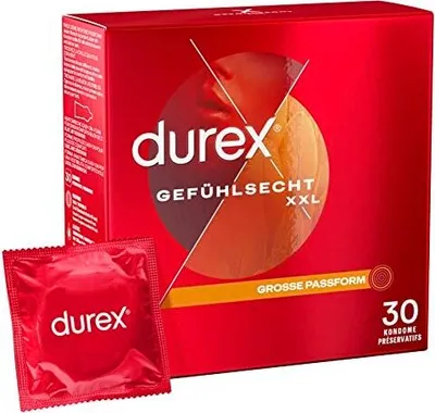 Produktbild von Durex Gefü hlsecht XXL Kondome