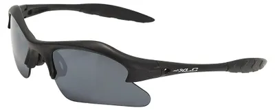 Zdjęcie produktu dla Okulary przeciwsłoneczne XLC Sychellen SG-C01, czarna matowa oprawka, soczewki, dym/czarny (1 szt.)