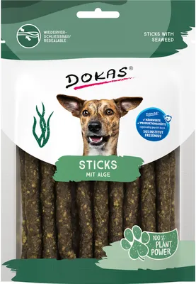 Produktbild von Dokas Sticks mit Alge 105 g