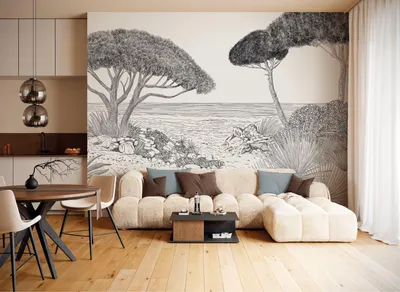 Produktbild von Digitaldruck Vlies Fototapete - Shoreline - Größe 300 x 250 cm