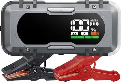 Immagine prodotto di Generatore di emergenza per auto - Batteria di avviamento da 12 V - Generatore di emergenza a ricarica manuale