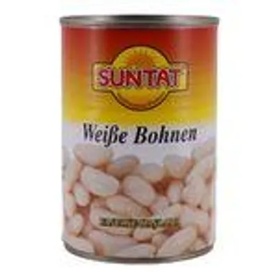 Suntat Weiße Bohnen 400g – Vielseitige Hülsenfrüchte für Ihre Küche