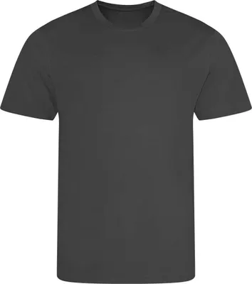 Produktbild von Just Cool JC201 | MenŽs Recycled Cool Herren T-Shirt - Farbe: Charcoal (Solid) - Größe: L