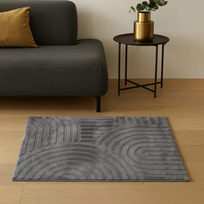 Obrázek produktu pro Milton & Oldbrook Teppich 80 x 150 cm Trani Grau