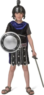 Produktbild von Gladiator Kostüm Römischer Krieger Lucius für Kinder