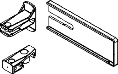 Produktbild von BESSEY Set KRE/KREV (3x Schutzkappen, 2x Werkstückauflagen, 1x Endsicherung)