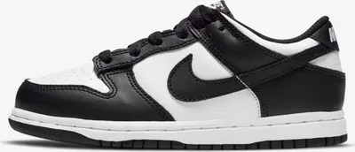 Produktbild von Nike Dunk Low für Kinder "Panda White Black", Schwarz / Weiß, Größe: 27,5