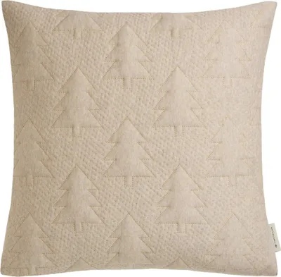 Produktbild von Tom Tailor Zierkissenhülle ohne Füllung 3D Tree Farbe beige Größe 45x45