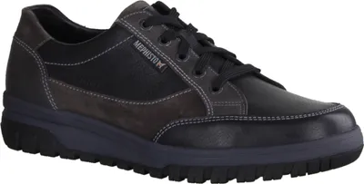 Zdjęcie produktu dla Mephisto Paco męskie, sznurowane buty, niskie buty, skóra, czarny, wodoodporny - buty męskie sneakersy / sznurowane buty, czarny, skóra&nbsp