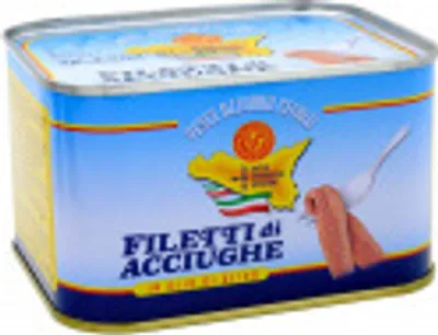 Produktbild von Sardellenfilets in Olivenöl Dose 720 gr Pesce Azzurro Cefalù