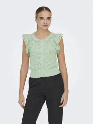 Produktbild von Only Nettie ärmellose Bluse Grün L Damen Grün L