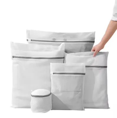 Produktbild von Lukardie® Wäschenetze – 5-teiliges Wäschebeutel-Set – Schutz Kleidung Waschen Organizer Reisetaschen – Multifunktional  – Wäschenetze