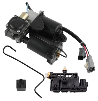 Produktbild von Luftfederung Kompressor mit Ventilblock for Range Rover Sport L319 L320 LR015303