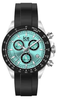 Image de Ice-Watch 025633 Montre-bracelet pour homme Chronographe Bewatch Transparent Noir Turquoise