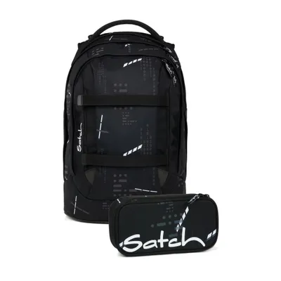 Produktbild von Satch Pack Ninja Matrix Schulrucksack Set 2tlg.