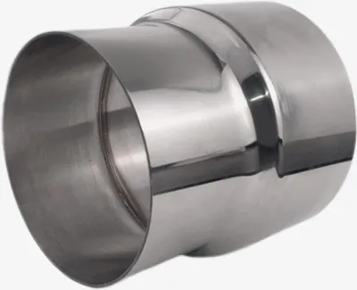 Obrázek produktu pro Adaptér výfukového potrubí - 3,5 palce a 10 cm - 1 kus - nerezová ocel