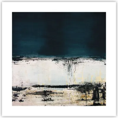 Produktbild von Poster - Poster ohne Rahmen - Abstraktion gerieben schwarz - 40x40 cm - Wand Bild - Wanddeko - Wandbilder - Kunstposter - Wandposter - Bilder - Kunstdruck - Wanddekoration - Wandbild - P2XAC40x40-4381