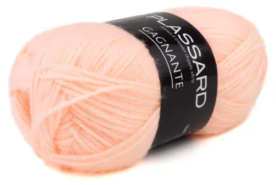 Imagen del producto de Hilo para tejer "Gagnante", color nude - Plassard