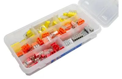 Produktbild von Schnellverbinder-Set 2,5 mm² E.4189 /1 Packung = 100 Stück/