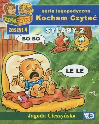 Immagine prodotto di Kocham Czytać Zeszyt 4 Ćwiczenia utrwalające czytanie sylab