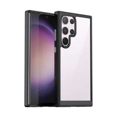 Produktbild von Für Samsung Galaxy S24 Ultra TPU Schutz Handy Hülle Case Cover Zubehör Schwarz