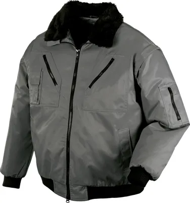 Produktbild von Pilotenjacke 4 in 1-Funktion anthrazitgrau  Größe XXL