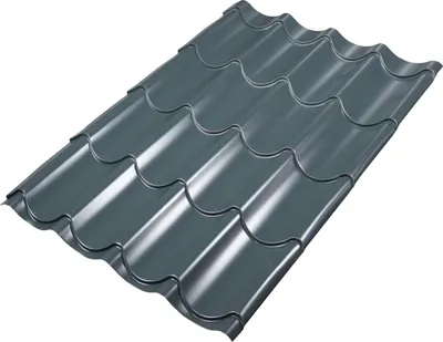 Produktbild von Weckman Metallziegel 110 x 77,5 cm 0,5 mm anthrazit