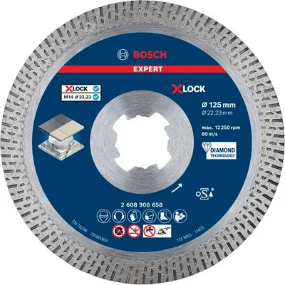 Produktbild von EXPERT Hard Ceramic Diamanttrennscheibe, X-LOCK, 125x22,23 mm