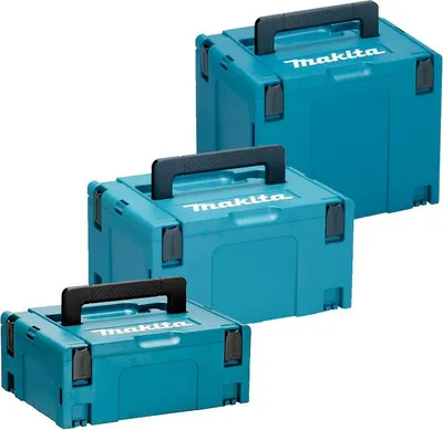 Produktbild von 3er-Set MAKPAC Transportboxen Größe 2, 3 und 4 - MAKITA MAKPACSET