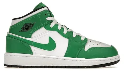 Produktbild von Jordan 1 Mid Lucky Green (GS) - EU 40