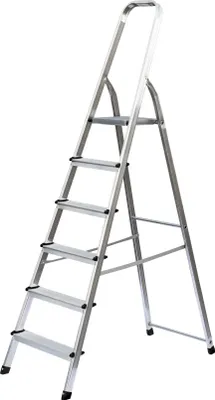 Produktbild von Haushaltsleiter einseitig begehbar 6 Stufen