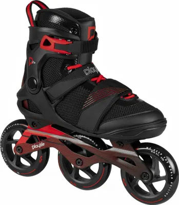Immagine prodotto di GT Black 110 pattini in linea uomo nero/rosso taglia 37