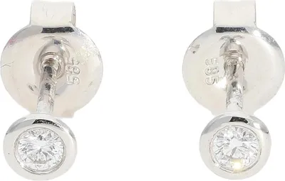 Produktbild von Ohrstecker Weißgold 585 mit Brillanten JL10-06-3643 JuwelmaLux