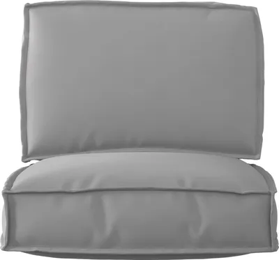 Produktbild von vidaXL Palettenkissenset 2 pcs Grau Oxford-Stoff