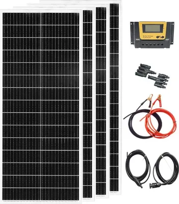 Produktbild von Solarpanel, hohe Effizienz, vielseitige Anwendungen, 12V 400W Kit