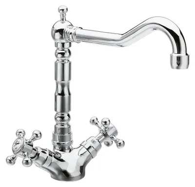 Obrázok produktu pre ANTEA kuchynská batéria s retro výtokom, 240 mm, chróm