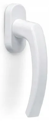 Immagine prodotto di Maniglia Per Finestre In Pvc In Metallo Bianco - Ir Ddrc