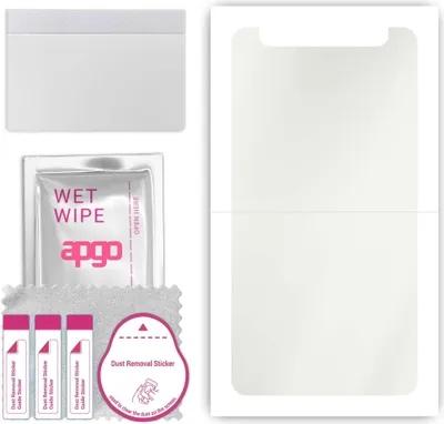 Produktbild von apgo Hydrogel Schutzfolie, Matt, kompatibel mit Sharp Aquos D10, flexibele Displayschutzfolie, Folie mit Positionierhilfe, Anti-Fingerprint, kratzfest, einfache Montage